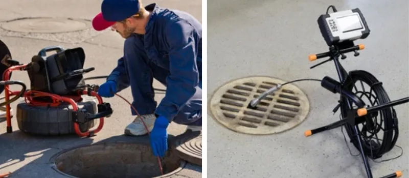Sewer Drain Camera Inspection in Downtown Toronto, Toronto